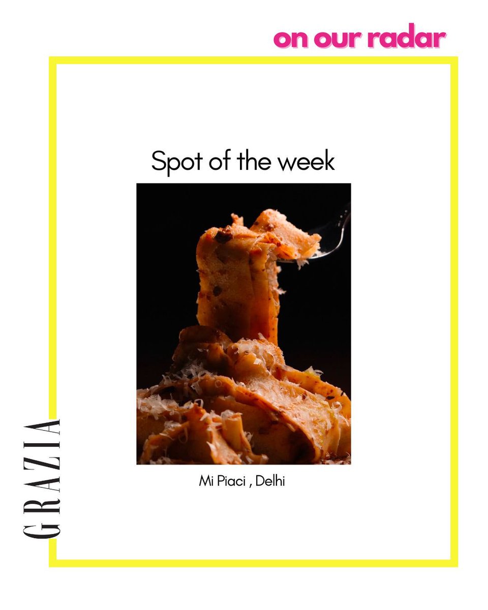 GraziaIndia's tweet photo. It’s been a week full of viral moments, but these are the things that stood out for us and made it on our radar.

Swipe through to take a look.

#OnOurRadar #ThingsToDoThisWeekend #WatchOfTheWeek #ThingsToDo #Lifestyle https://t.co/xRqDsMTTqr