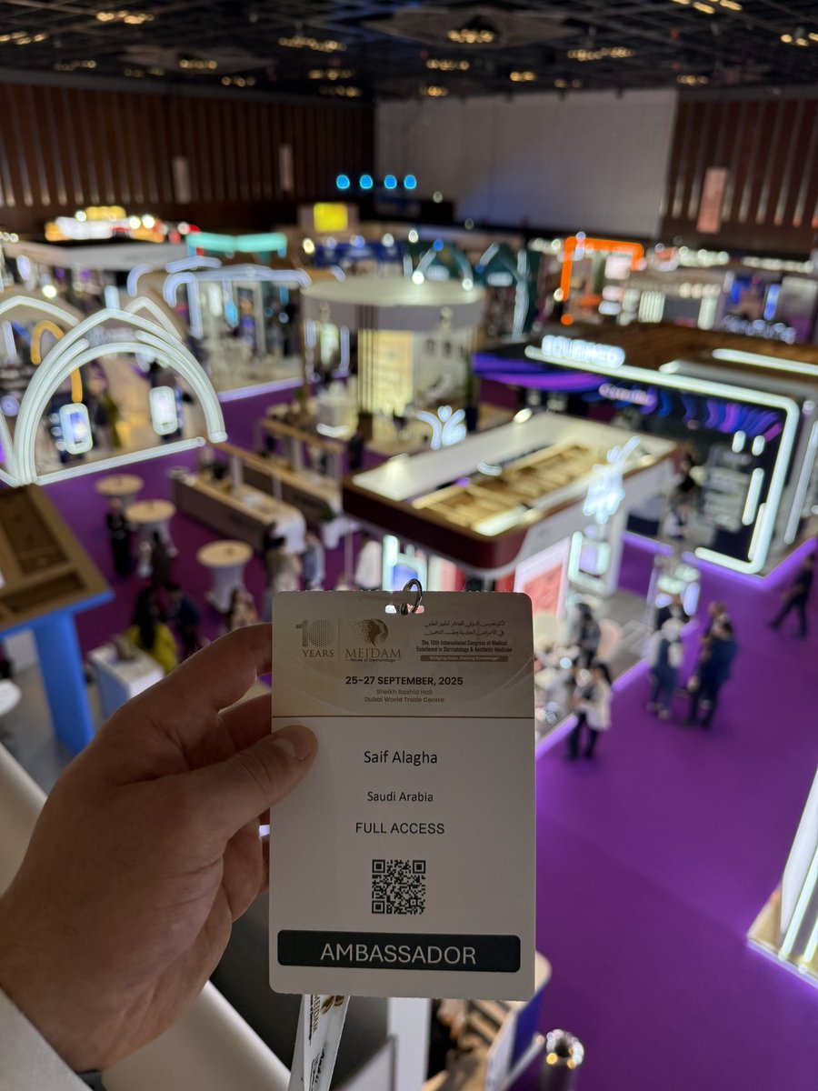 Saifag01's tweet photo. I had a wonderful experience at this year's MEIDAM Congress. It was a pleasure to meet and collaborate with such an outstanding team! 🤍 https://t.co/NYl9ecCoBk