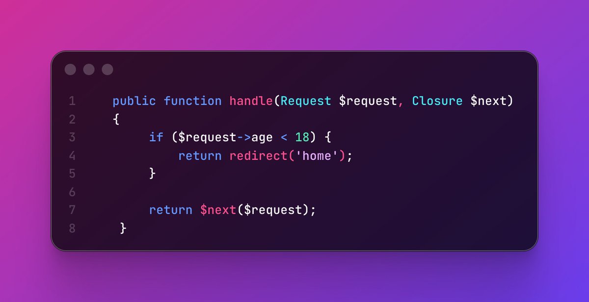 abdwhidd's tweet photo. Laravel Middleware Gatekeeper?

https://t.co/TjysaceoUN https://t.co/sRRPpVxTfw