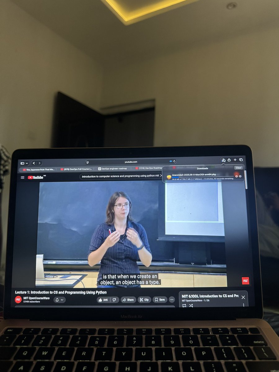 imperialtyrone's tweet image. Day 1. #MIT #pythonlearning #100DaysOfCode