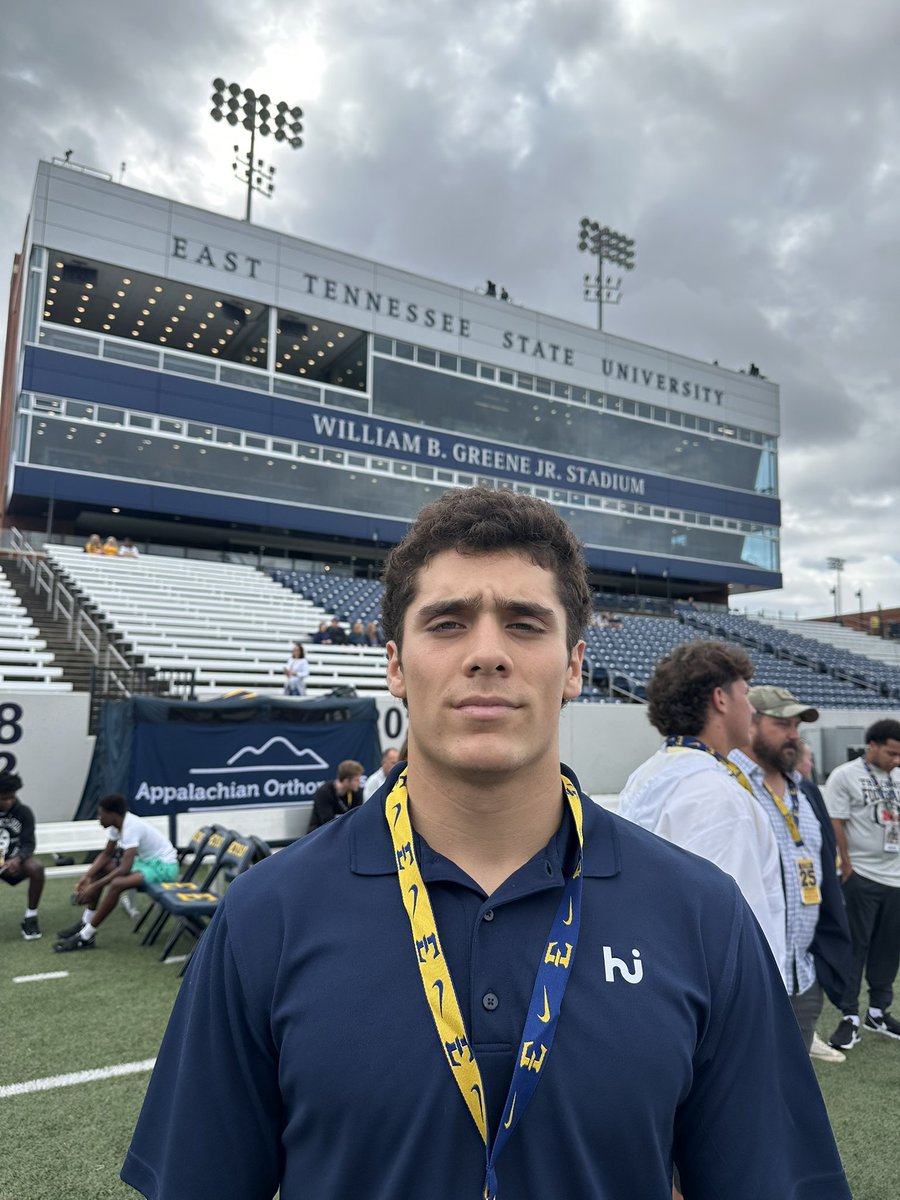 Josh McCullough (@josh_mcc10) on Twitter photo Had an amazing time in Johnson city yesterday watching some <a href="/ETSUFootball/">ETSU Football</a>. It was great speaking to you <a href="/chadstaggs/">Chad Staggs</a>! Looking forward to being back in the future.
<a href="/NatlPlaymkrsAca/">NatlPlaymkersAcademy</a> <a href="/RecruitGeorgia/">Recruit Georgia</a> <a href="/NCEC_Recruiting/">NPA</a> <a href="/jaxon_rose8/">Jaxon Rose</a> <a href="/NAHS_FBrecruits/">NORTH ATLANTA WARRIORS FB RECRUITING</a> Had an amazing time in Johnson city yesterday watching some <a href="/ETSUFootball/">ETSU Football</a>. It was great speaking to you <a href="/chadstaggs/">Chad Staggs</a>! Looking forward to being back in the future.
<a href="/NatlPlaymkrsAca/">NatlPlaymkersAcademy</a> <a href="/RecruitGeorgia/">Recruit Georgia</a> <a href="/NCEC_Recruiting/">NPA</a> <a href="/jaxon_rose8/">Jaxon Rose</a> <a href="/NAHS_FBrecruits/">NORTH ATLANTA WARRIORS FB RECRUITING</a>