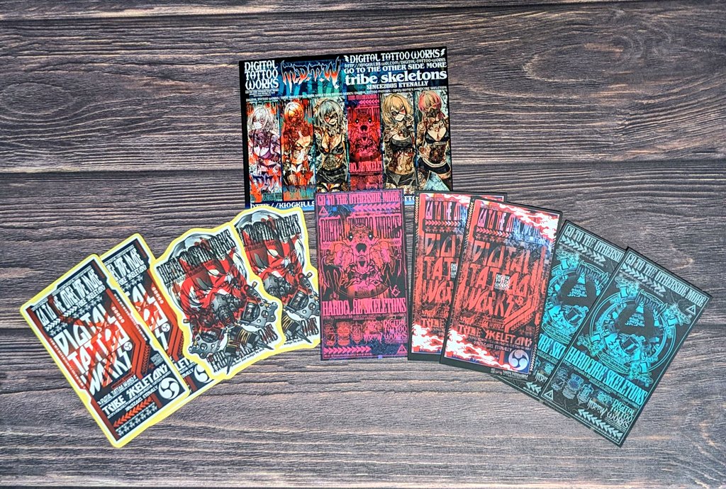 sickさんのブースでステッカー入手🍀このタイミングで入手出来たのはラッキーでした
'`ｨ(*´ｪ`*∩
#bsidelabel #ArtFes