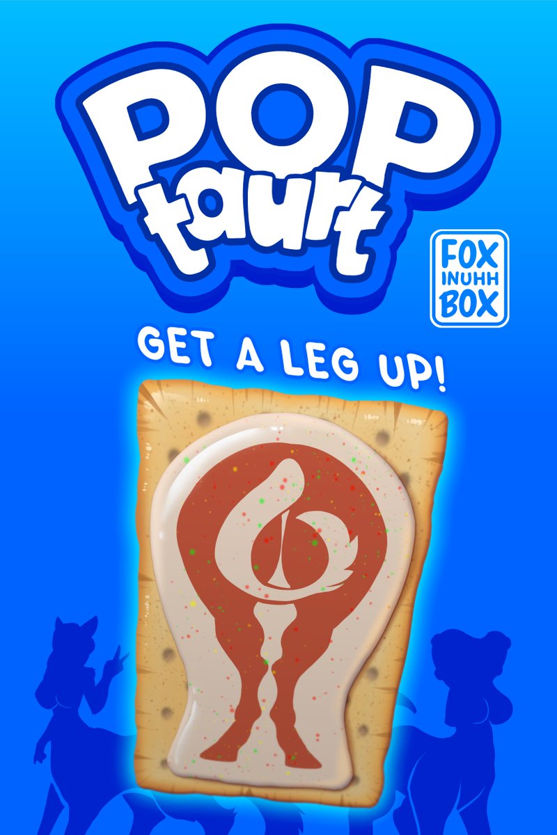 POP TAURT!
A balanced breakfast meant to be eaten on all fours~