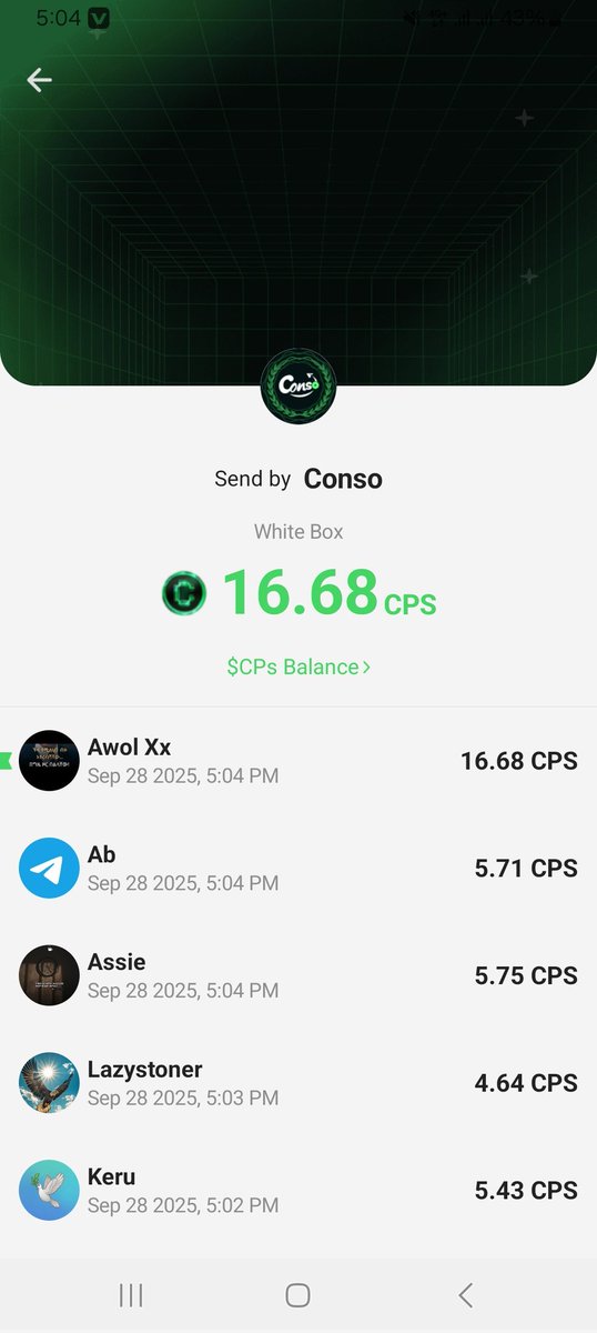 #ConsoCoinBox@conso_tg
Referral code ZHR048
UID 4893284352