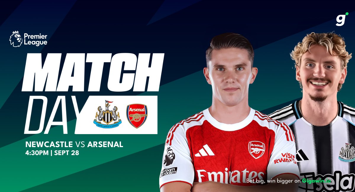 Predict the Correct Score in the Super Sunday clash between Newcastle and Arsenal 

To Win;
▪️Follow <a href="/Gigawinio/">Gigawin.io</a> &amp; drop a screenshot 
▪️Like &amp; Retweet this post
▪️Comment your Prediction with your Account detail
▪️Entry Closes 4:30pm

Five (5) WINNERS get ₦2k each

#BoomLargesse
