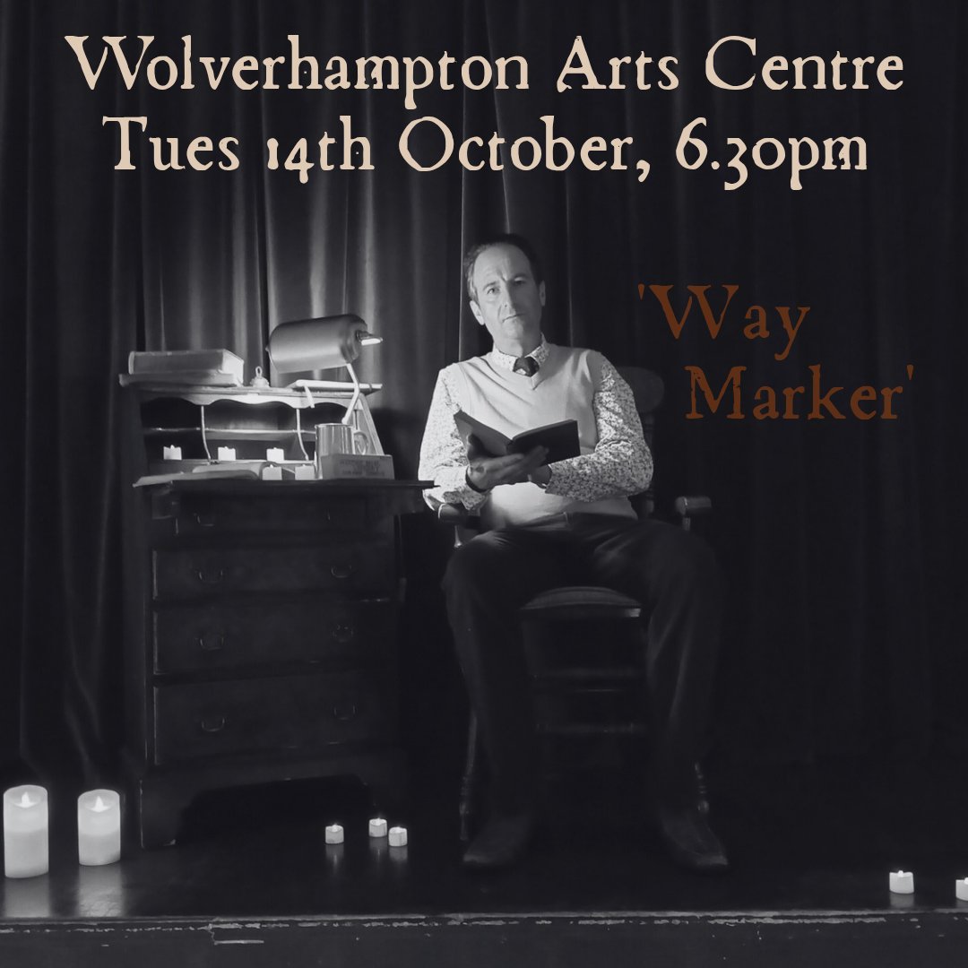 Weeping Bank (@weepingbank) on Twitter photo Tickets are now on sale for ‘Way Marker’ - a folk horror tale of isolation & dark secrets
Wolverhampton Arts Centre
14 Oct 2025, 6.30pm
Tickets £10/£8
bit.ly/4e8V1I0 
Proud to support <a href="/BookmarkCharity/">Bookmark Reading Charity</a>. Could you change a child’s life story bookmarkreading.org/volunteer Tickets are now on sale for ‘Way Marker’ - a folk horror tale of isolation & dark secrets
Wolverhampton Arts Centre
14 Oct 2025, 6.30pm
Tickets £10/£8
bit.ly/4e8V1I0 
Proud to support <a href="/BookmarkCharity/">Bookmark Reading Charity</a>. Could you change a child’s life story bookmarkreading.org/volunteer