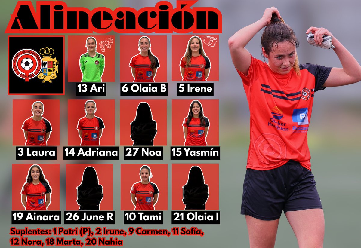 ⚽️ ¡Inicia el partido en <a href="/SalesianosPam/">Salesianos Pamplona</a>! Lo hace de la mejor manera con gol de Yas.

👉🏽 Mulier FCN 1-0 SD Alsasua 

❤️🖤 #SienteElOrigen