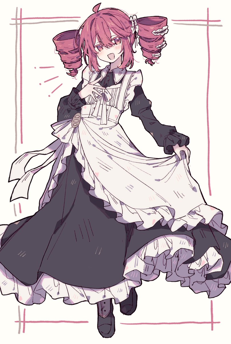 #重音テト
メイド服最高！！！！！メイド服最高！！！！！！！