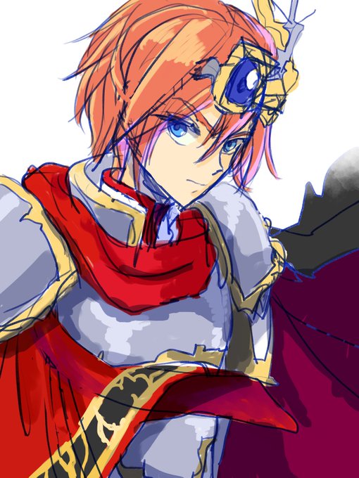 ワンドロっぽいやつ。英雄聞いて無性に描きたくなった 