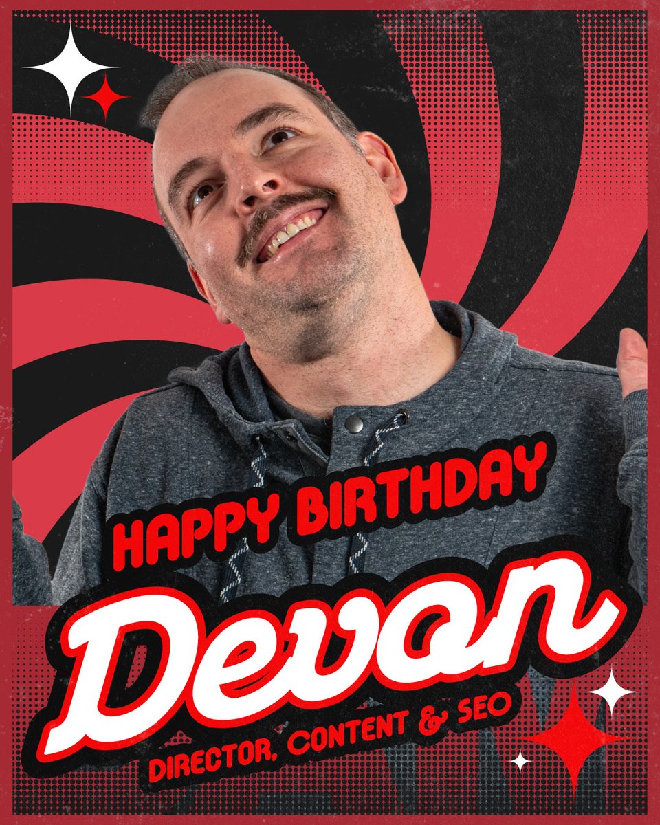 Happy birthday to Devon — writer, researcher, and the only guy we know who does status calls in sunglasses indoors. (IYKYK)