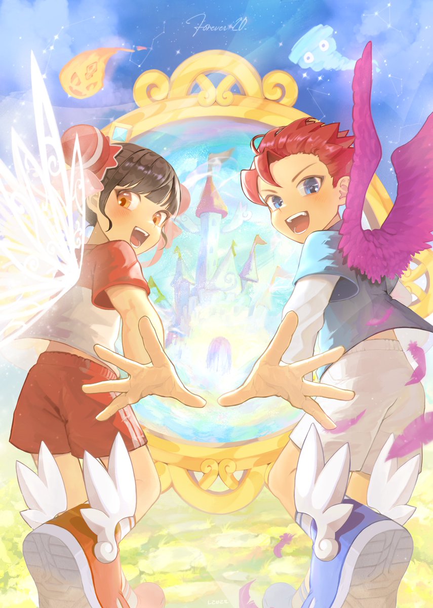 테일즈런너 20주년 기념 앤솔로지에
초원&amp;밍밍으로 참가했습니다!

20주년 축하해요 테일즈런너!!♥️💙

#테일즈런너 #테런20주년