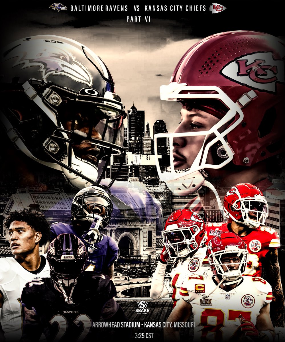 SbakeDesigns's tweet image. PART VI

#BALvsKC #ChiefsKingdom