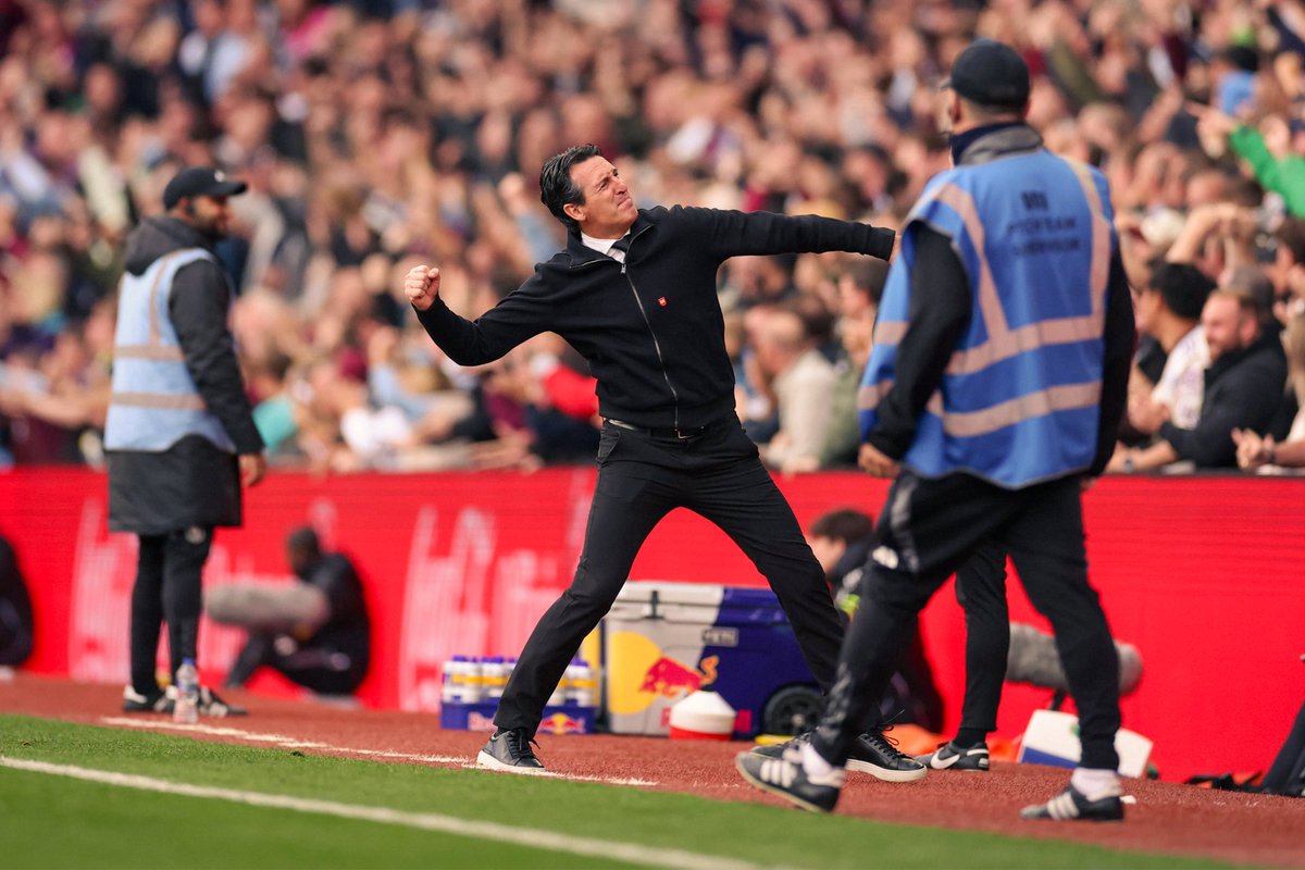 AVFCOfficial's tweet image. The Boss' passion. Unmatched.