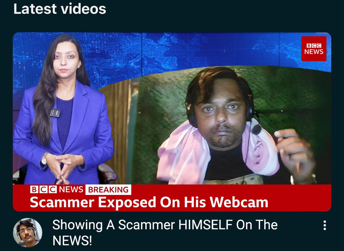 I confronted a scammer with his own webcam on the news!

youtube.com/watch?v=_jiHJo…