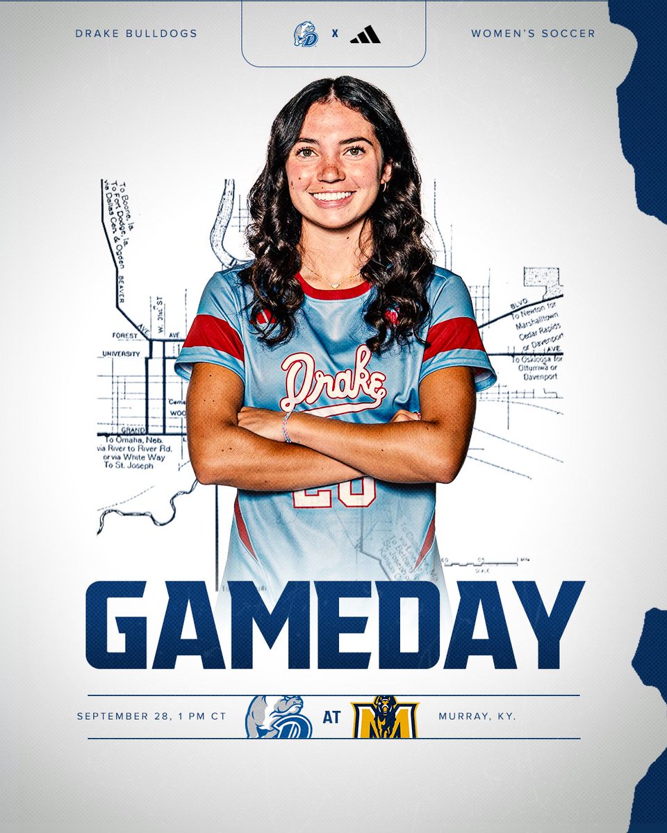 Drake Women's Soccer (@drakewsoccer) on Twitter photo ππ€ πππ’π
π <a href="/RacersSoccer/">Murray State Soccer</a>
β° 1 pm
ποΈ Cutchin Field
π Murray, Ky.
πΊ bit.ly/4mElVu4
π bit.ly/4mEs1KP
#DSMHometownTeam ππ€ πππ’π
π <a href="/RacersSoccer/">Murray State Soccer</a>
β° 1 pm
ποΈ Cutchin Field
π Murray, Ky.
πΊ bit.ly/4mElVu4
π bit.ly/4mEs1KP
#DSMHometownTeam