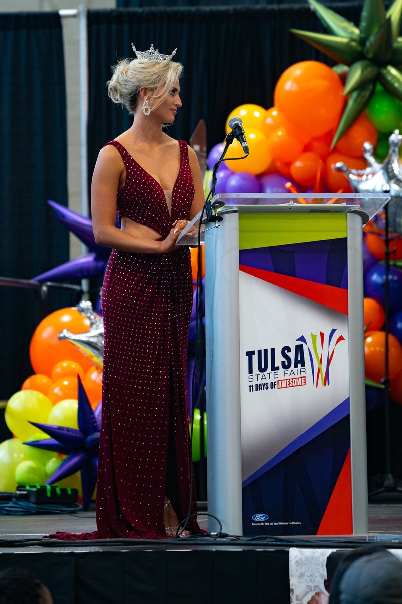 👑 Don’t miss the Miss Tulsa State Fair Pageant today at 10 AM in the SageNet Center! ✨

📍 Muscogee Nation Entertainment Stage - SageNet Center Lower Level