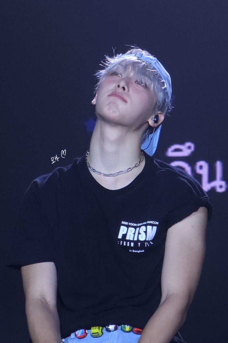 ddana_ms's tweet photo. 250928 윤산하 팬콘 PRISM 방콕

😢💧

#윤산하 #YOONSANHA #ユンサナ
#PRISMfromYtoA
#아스트로 #ASTRO #アストロ https://t.co/hG9CX8Mx5C
