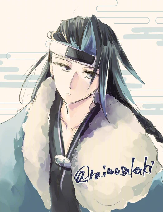 描けば出る…かもしれないので、即席ですが描きました FGOの近藤さん、大変癖でございます… 羽織は霊衣でも良いので実装してください() #FGO