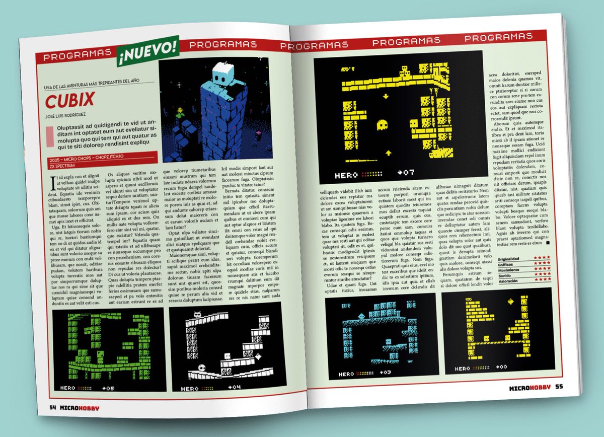 ¡Entrevista con <a href="/ssmirnov_dev/">Sergei Smirnov</a> y review de Cubix! Muy prontito, en <a href="/MicroHobbyPapel/">MicroHobby</a> número 220.