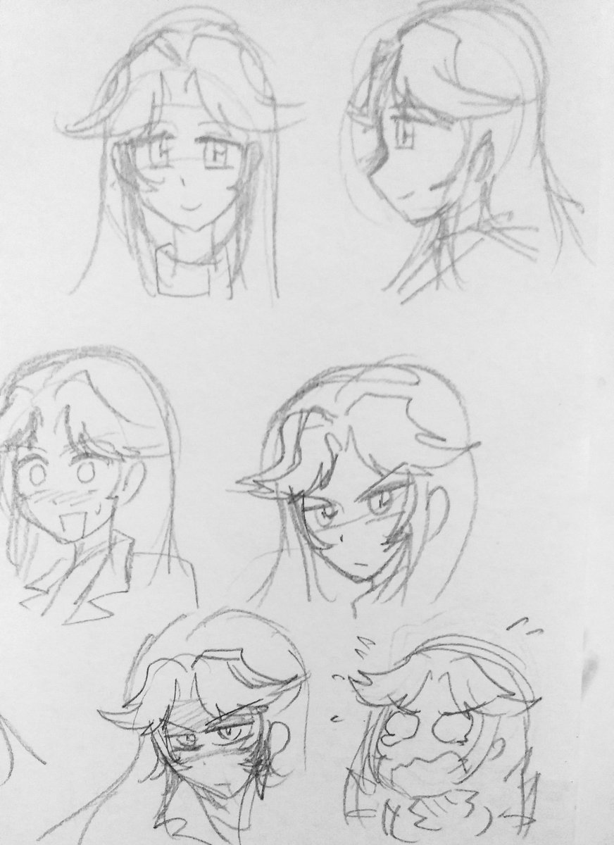 10年以上前のキャラを焼き直そうとしているのだが難しいな?もみあげが言うこと聞いてくれん。どうすりゃいいんだ 