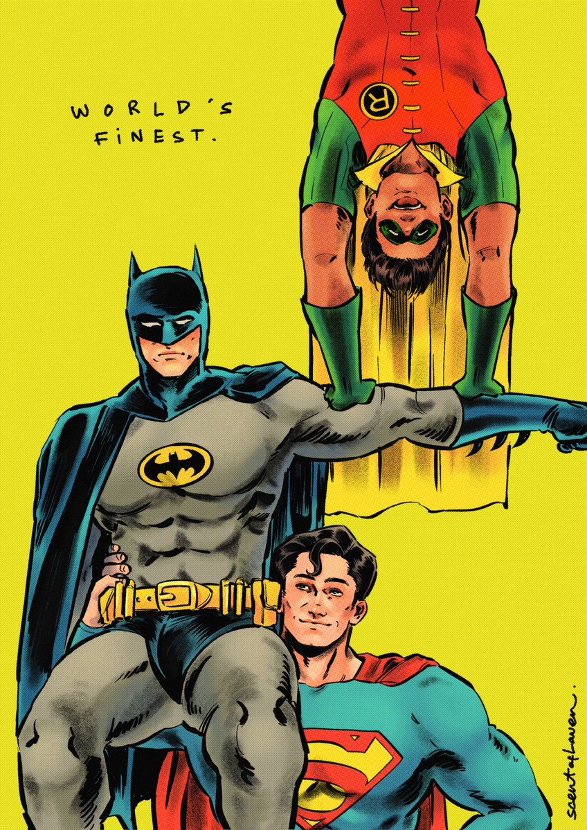 scentoflaven's tweet image. name a more iconic trio challenge FAILED #superbat #robin