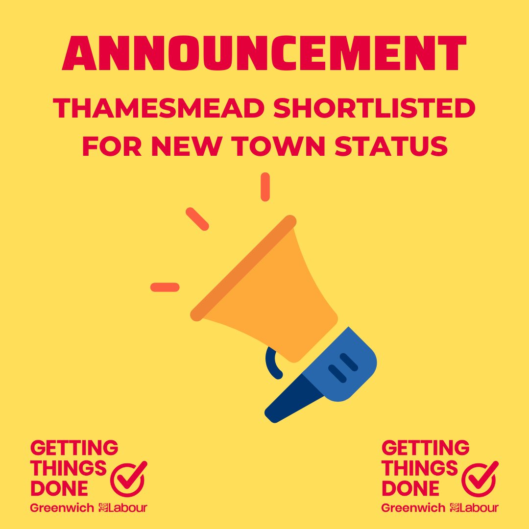 Cllr Anthony Okereke (@mrokereke) on Twitter photo Thamesmead in the spotlight 🔦
<a href="/SteveReedMP/">Steve Reed</a> confirms 15,000 new homes as part of a new generation of new towns.
<a href="/Royal_Greenwich/">Royal Borough of Greenwich</a> has secured & signed a £2m deal to drive the DLR to Thamesmead. Real placemaking, real infrastructure, real change, shaping the future of Greenwich. Thamesmead in the spotlight 🔦
<a href="/SteveReedMP/">Steve Reed</a> confirms 15,000 new homes as part of a new generation of new towns.
<a href="/Royal_Greenwich/">Royal Borough of Greenwich</a> has secured & signed a £2m deal to drive the DLR to Thamesmead. Real placemaking, real infrastructure, real change, shaping the future of Greenwich.