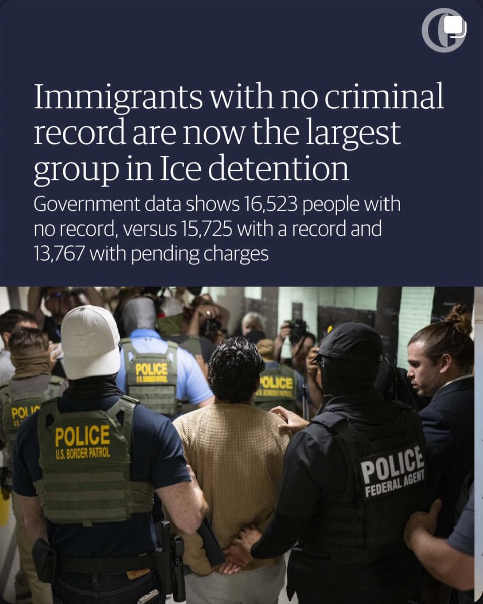 They said they’d just go after criminals. Another lie.