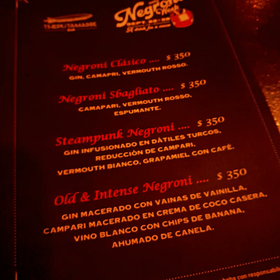 Terminando la #negroniweek 🥃