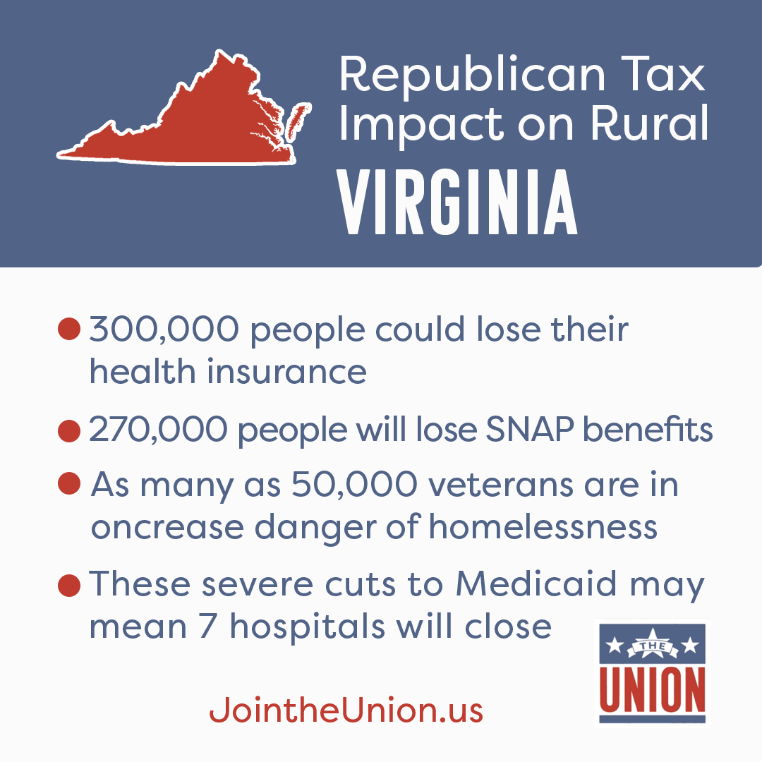 Virginians! Don't let Republicans ruin your lives, your families or your health.  This is what you get with GOP.  
#JoinTheUnion 
#DefendDemocracy
jointheunion.us