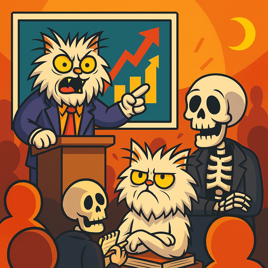 dumbcoolcat's tweet photo. So you actually believe the guru who says: After my deep research, the market will 100x in 3 days… Bro, please…

#Altseason2025 #Altseason #Bitcoin https://t.co/xH0LIpmVoY