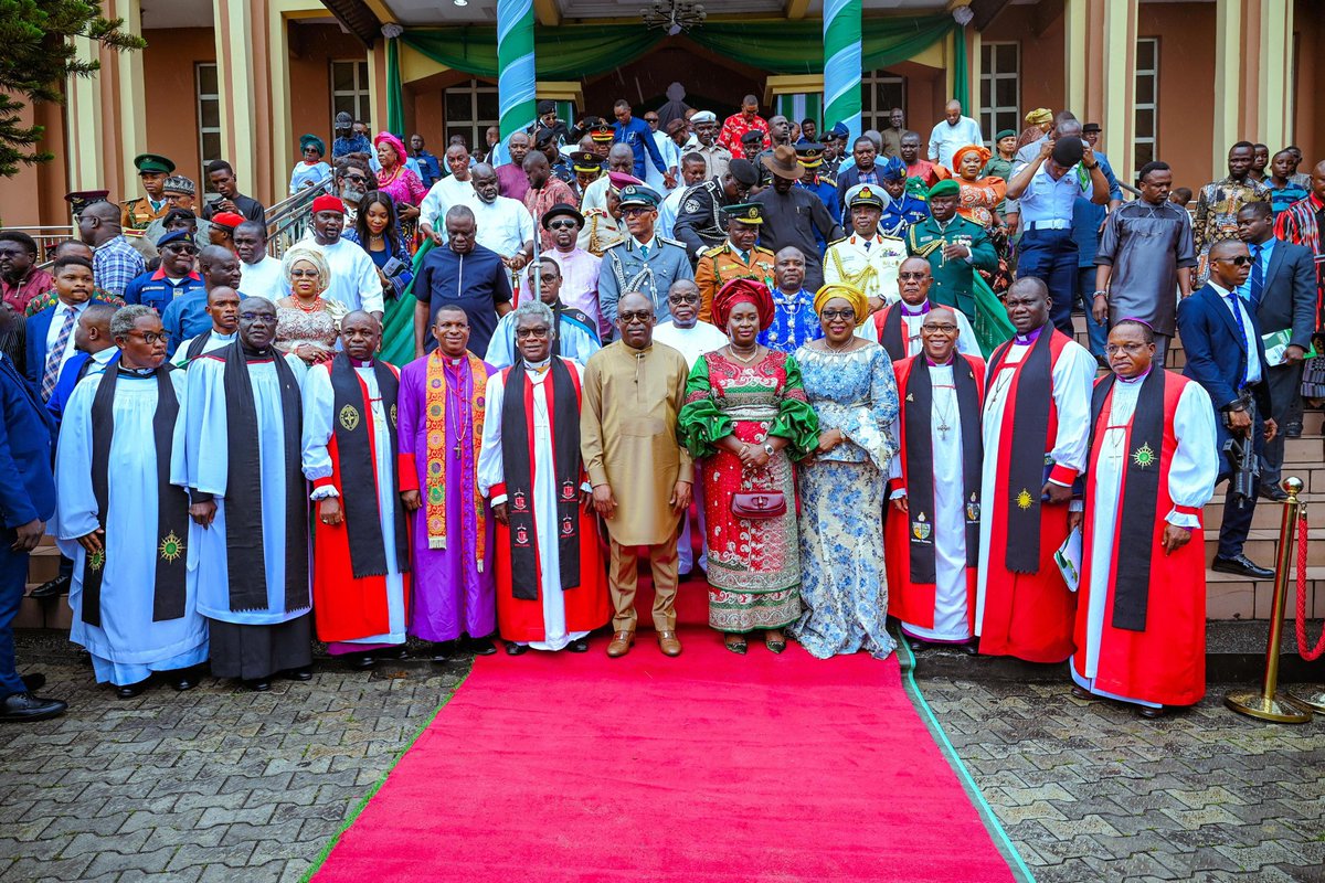 Today, I joined other faithfuls at the Cathedral Church of St. Paul’s, Port Harcourt, for the Inter-Denominational Service in commemoration of Nigeria’s 65th Independence Anniversary. 

To God be the glory for His divine grace upon our State and Nation.
