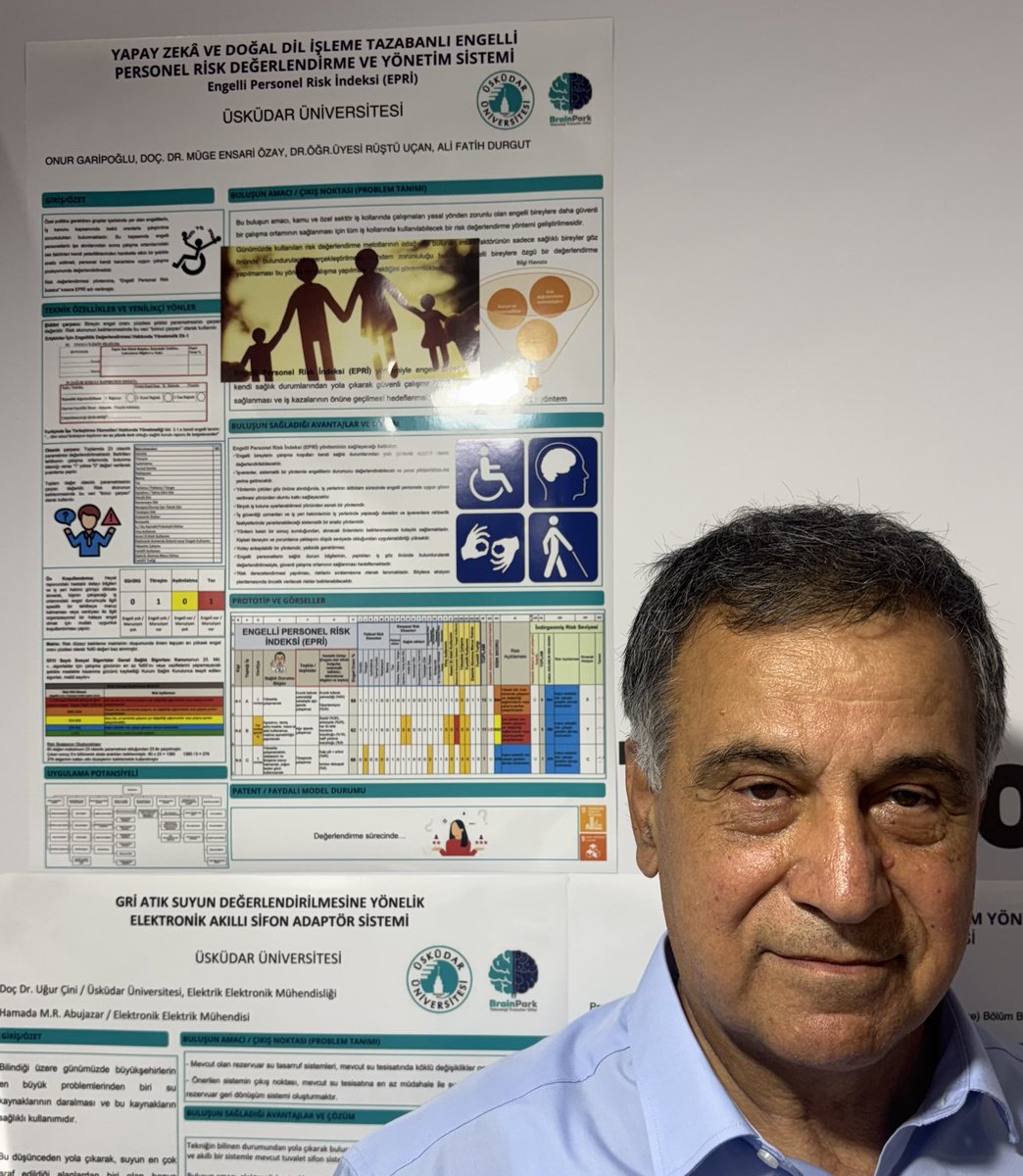 2025 teknofestte Üsküdar Üniversitesi 
Patent çalımamız ‘Onur Garipoğlu,Doç.Dr.Müge Ensari Özay,Dr.Öğr.Üyesi Rüştü Uçan’