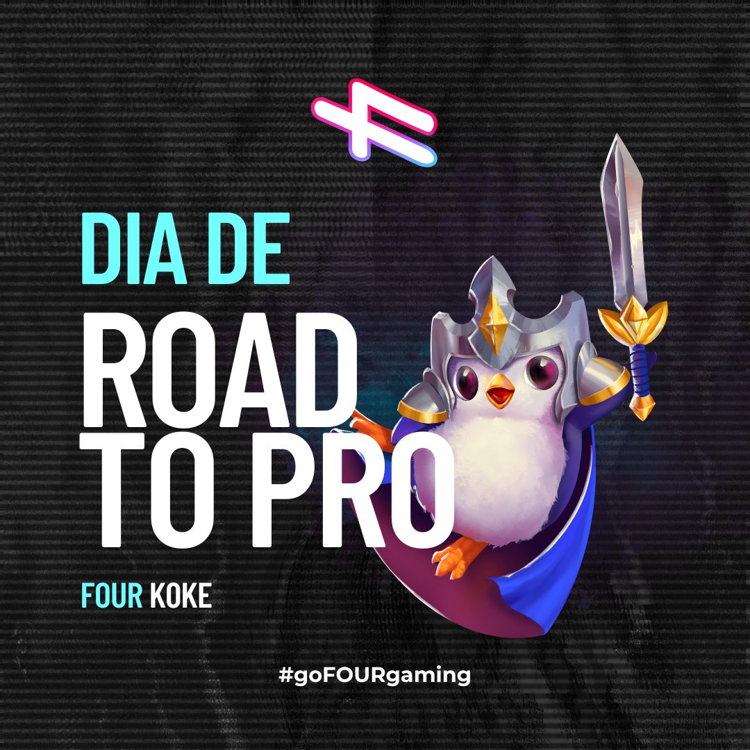 🚨D3 na #RoadToPro🚨

Hoje o #TOP32 se enfrenta para a classificação final e para coroar o campeão dessa edição!

Prepare a sua torcida às ⏰13h para o <a href="/koke_tft/">FOUR koke</a>
🫡

Confira a tabela abaixo!

#goFOURgaming