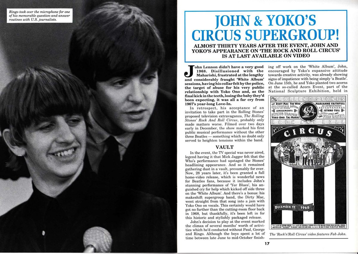 beatles_monthly's tweet image. Beatles Monthly, Volume 249, January 1997.

#beatles