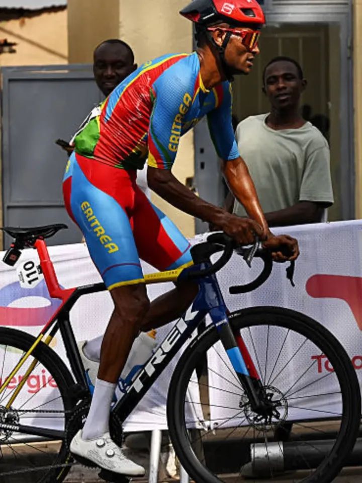 natzem's tweet photo. Eritrea's Cycling Titan: Amanuel Gebrezgabihier Crowns Himself King of Africa in Grueling World Championship

A beacon of African cycling brilliance shone brightly in Kigali today, as Eritrea's Amanuel Gebrezgabihier After he finished with 30 best riders secured the coveted top spot on the continent.

 The event, the final, grueling 267.5-kilometer road race of the 2025 World Championship, tested the limits of every competitor in the challenging Rwandan capital.

The race itself was defined by a moment of brilliance, a swift and sudden attack by Slovenian champion Tadej Pogačar in the few kilometers, which sealed his ultimate victory. However, the punishing 267.5-kilometer distance proved too demanding for many, showcasing the sheer brutality of the course.

The esteemed Eritrean national team, while battling valiantly, faced the harsh realities of world-class endurance racing. 

Riders such as Merhawi Kudus, the celebrated Biniam Girmay, Henok Mulubrhan, Nahom Zeray, and Natnael Tesfastion were among those who despite their immense efforts were unable to complete the monumental course within the mandated time limit.

©NatiZemi

#Eritrea