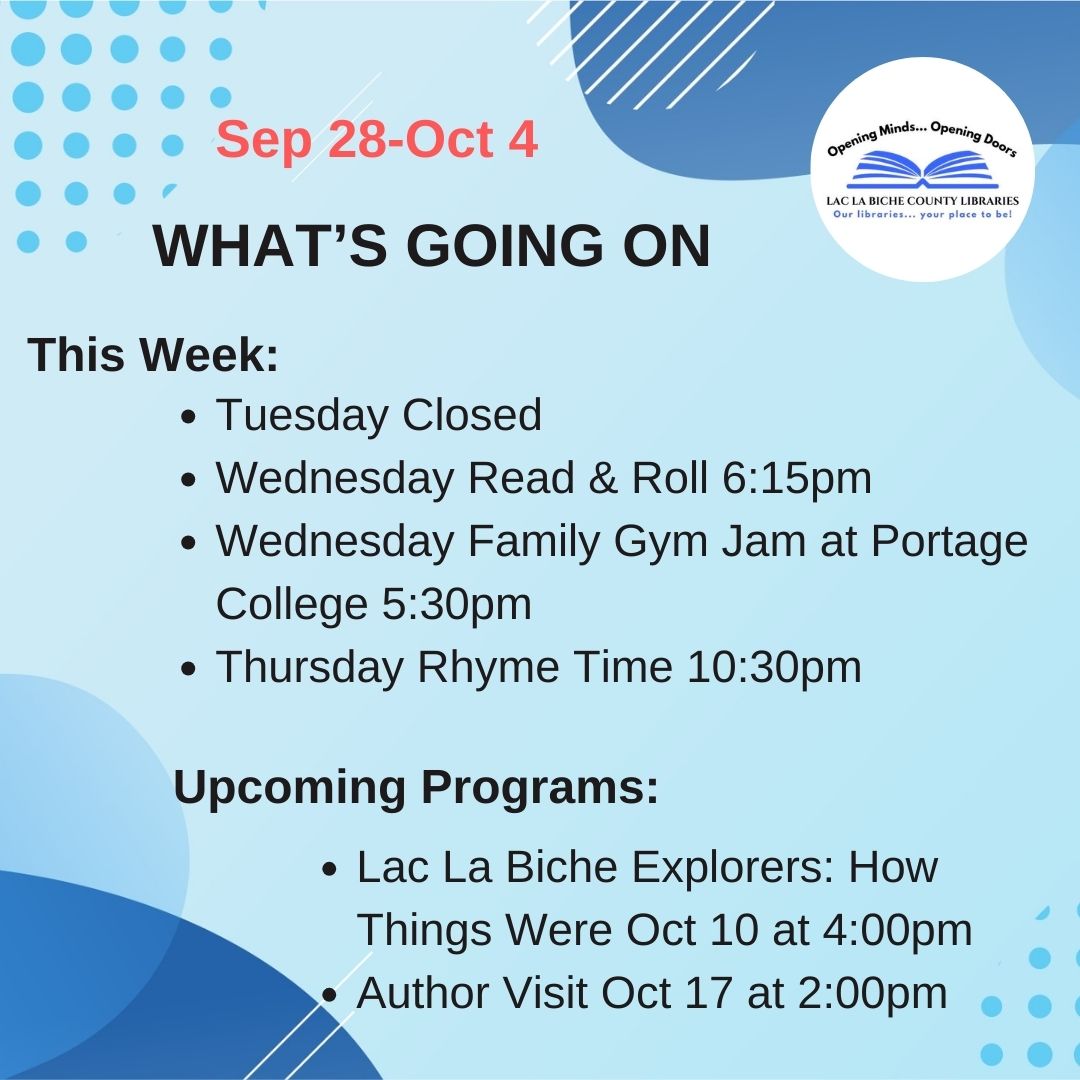 LLBC_Libraries's tweet image. See our website for more information about all our programs and services visit llbcl.ca. #LLBCLibraries