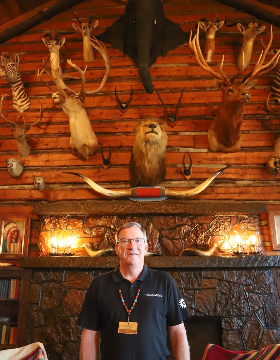 Our September Docent of the Month is David Reddout! Congratulations, David! And thank you for being a part of what makes Woolaroc such a special place for so many.