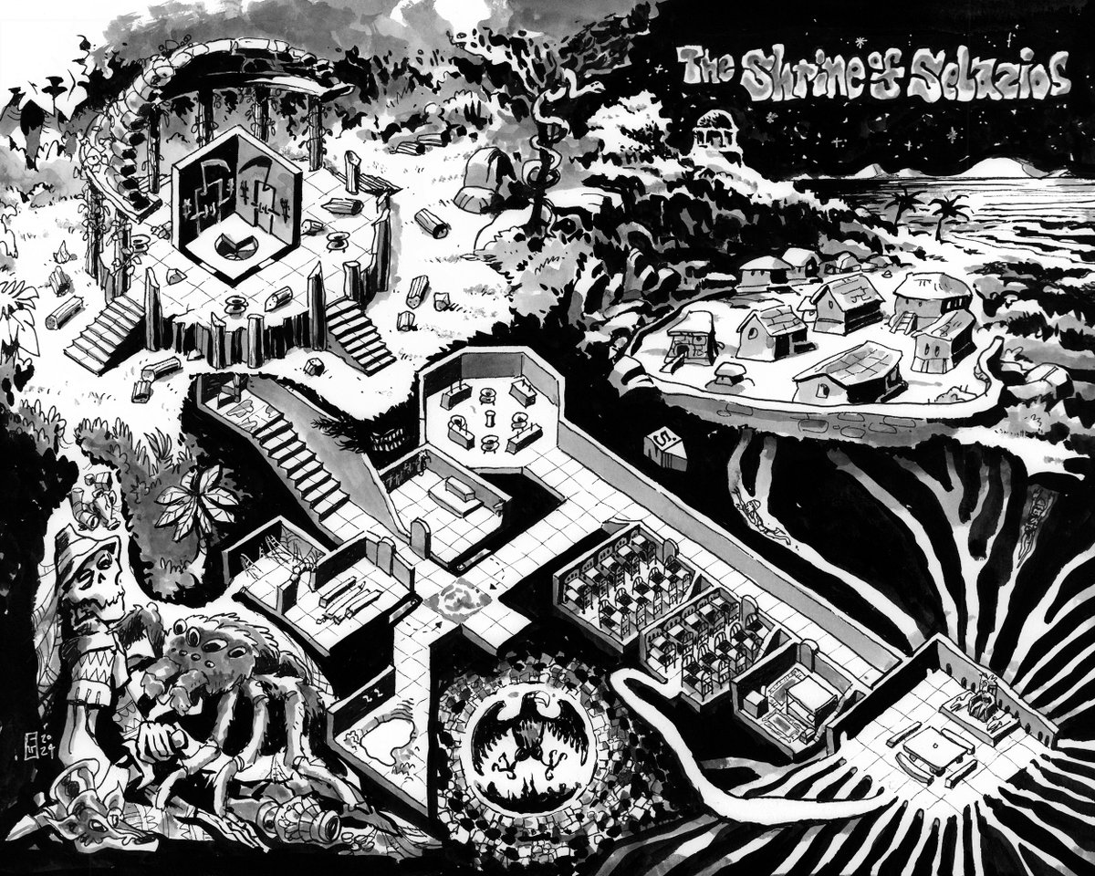 Pewfell's tweet image. Illustrated #map for "Grave Robbers of Thracia" coming soon from @goodmanGames
amzn.to/4gTktkI
Music:
planeturf.com/urfmusic/
#rpgmap #thracia