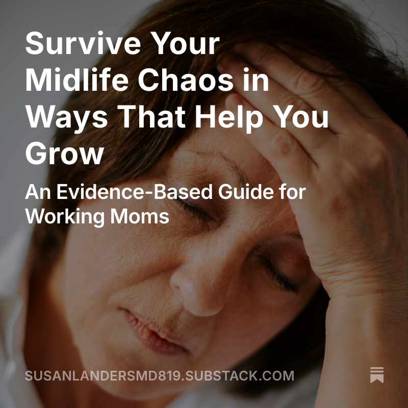 Survive Your Midlife Chaos in Ways That Help You Grow  #midlifewoman #midlifecrisis #midlifelessons open.substack.com/pub/susanlande…