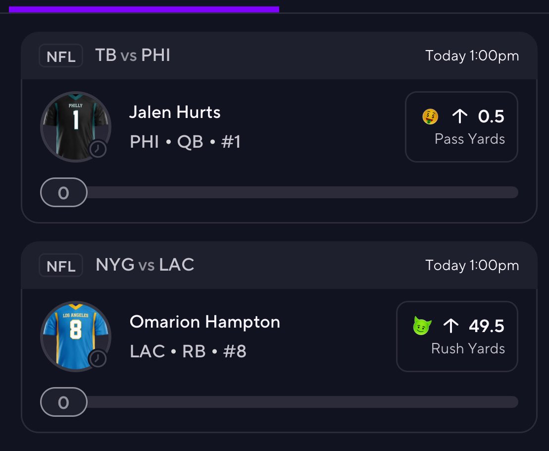 PARLAY PLUG🔌 (@parlay_plug) on Twitter photo JALEN HURTS📉.
Omarion Hampton Over 49.5 Rush Yards🏈
📊 <a href="/propsbotai/">PropsBot.AI™️</a>
👇TRY IT FOR FREE
🔗 link.propsbot.ai/lukonATm6tb
#PrizePicks #NFLProp #DailyFantasy #GamblingTwitter #SportsBettingX #PrizePicksNFL #Gambling𝕏 JALEN HURTS📉.
Omarion Hampton Over 49.5 Rush Yards🏈
📊 <a href="/propsbotai/">PropsBot.AI™️</a>
👇TRY IT FOR FREE
🔗 link.propsbot.ai/lukonATm6tb
#PrizePicks #NFLProp #DailyFantasy #GamblingTwitter #SportsBettingX #PrizePicksNFL #Gambling𝕏