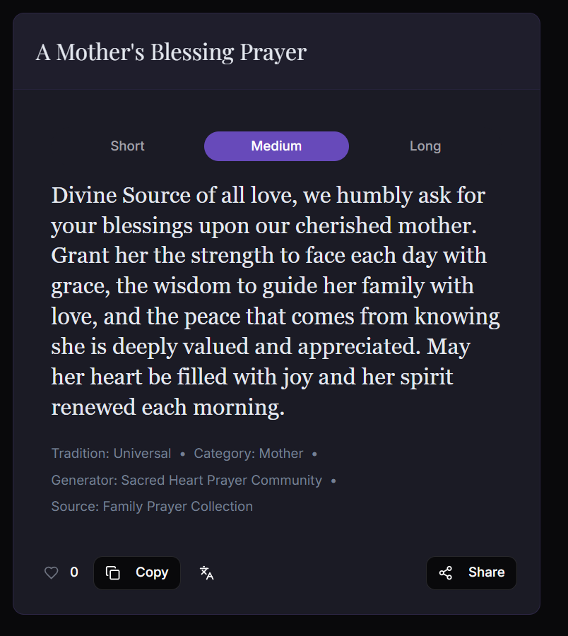 1ai1si's tweet photo. A Prayer for Mother!

#mothers #prayeragent #prayeragi #partnerproject https://t.co/hi6q9KiBoj