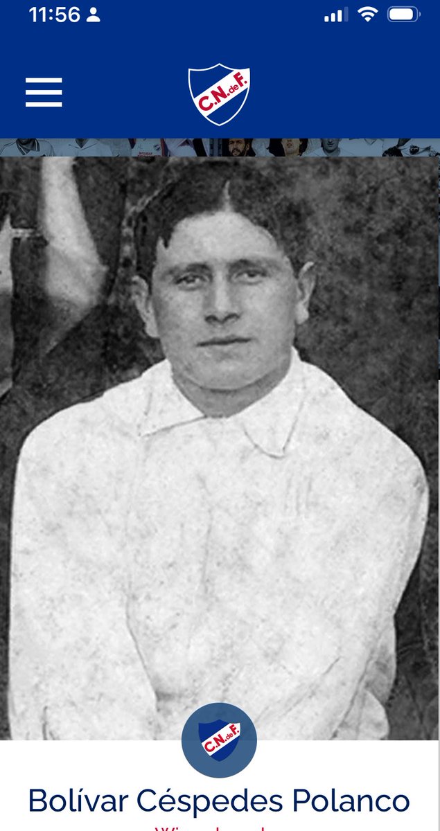 Bolívar Céspedes promedio inigualable , 58 partidos, 54 goles , promedio 0,93 , nunca le hizo un gol a Peñarol por la sencilla razón que NO existía 
ℹ️ atílio.uy