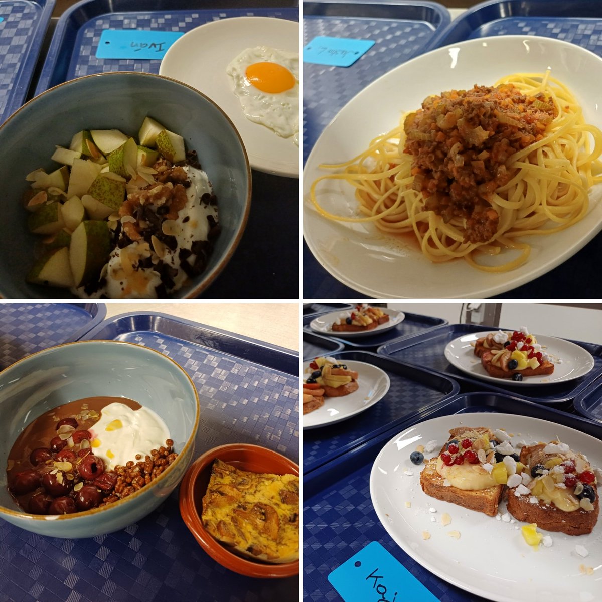 PedroCoenen's tweet image. Wat krijgen ze zoal te eten?
Een kleine selectie van afgelopen week...
#wafels #spiegelei #kersensap #dorade #wilderijst #kipschnitzel 
             #FortunaSittard