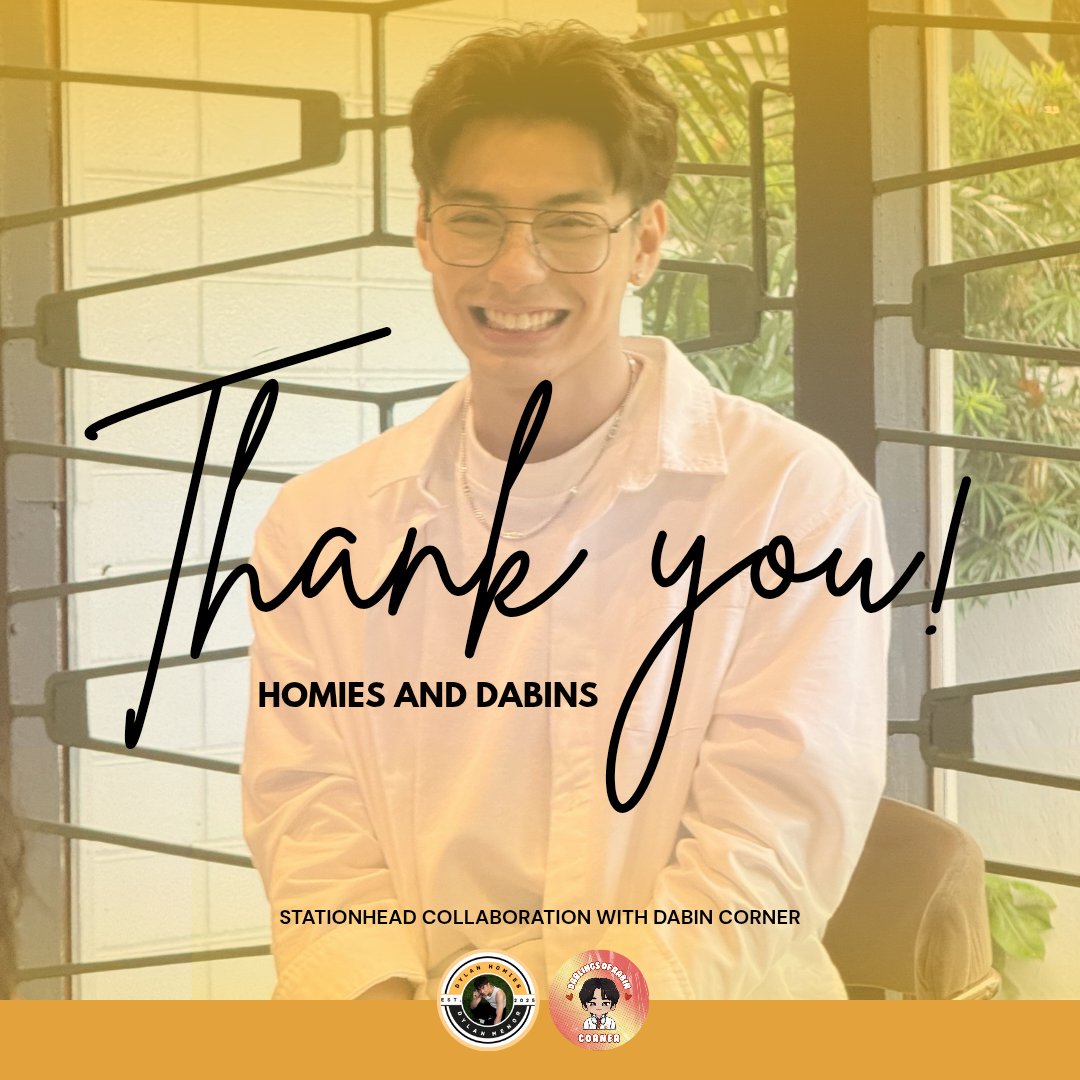 Dylan Homies (@dymenorhomies) on Twitter photo Stationhead Collab Success! 🎉
Thank you <a href="/_dabincorner/">Dabin Corner</a> for an amazing first streaming collab!
Big love to all Homies, Dabins & bossing who joined 💛💙
Homies… can you guess who’s next? 👀 Stationhead Collab Success! 🎉
Thank you <a href="/_dabincorner/">Dabin Corner</a> for an amazing first streaming collab!
Big love to all Homies, Dabins & bossing who joined 💛💙
Homies… can you guess who’s next? 👀