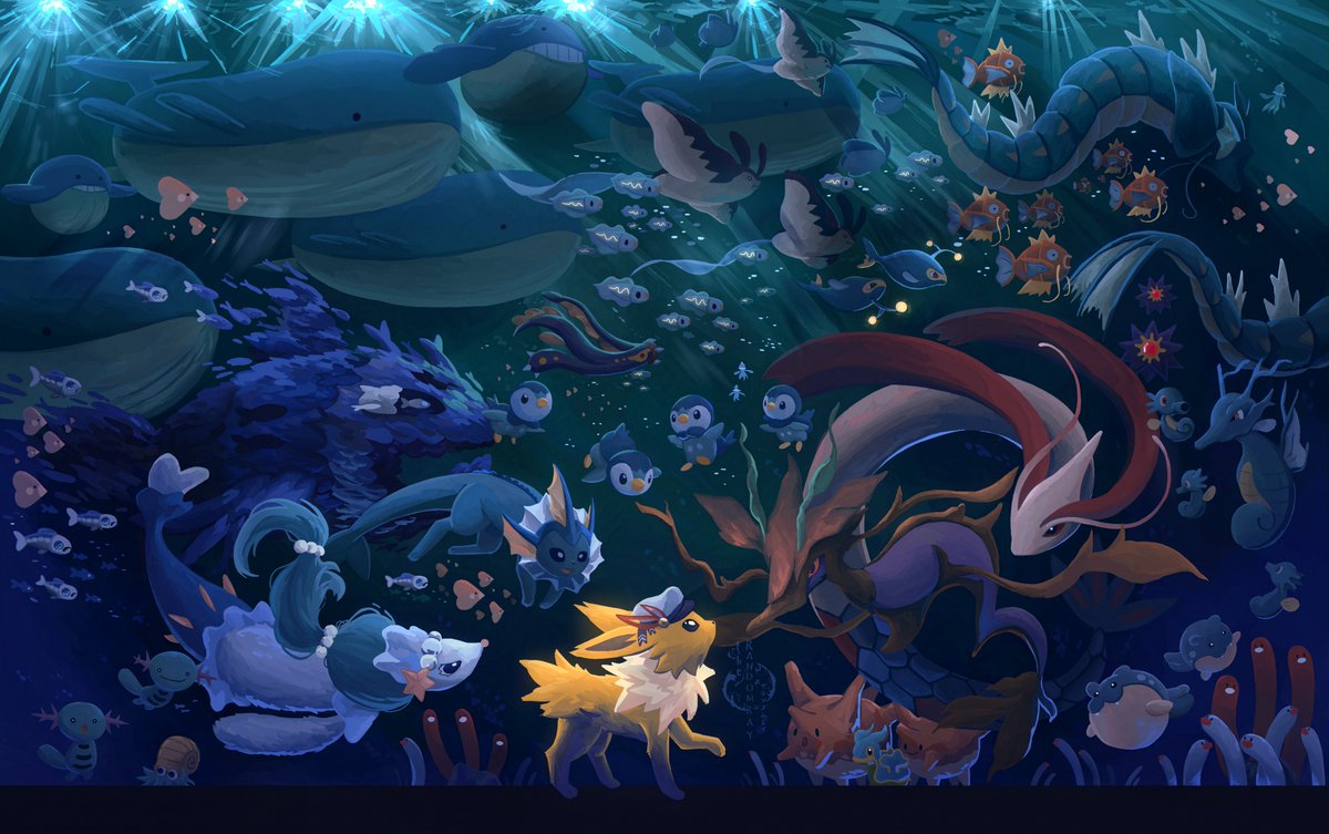 Pokemon aquarium