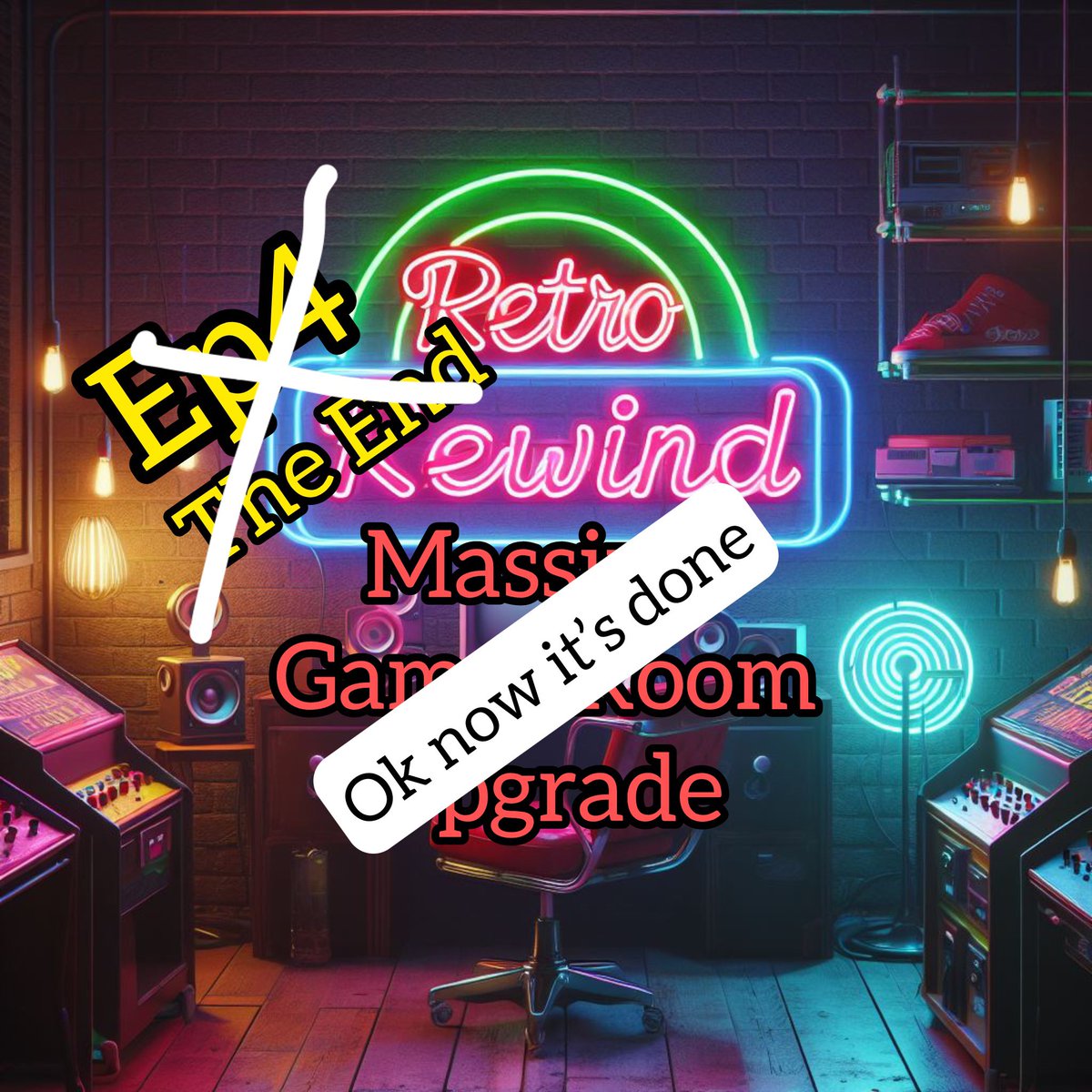 Episode 5 end of the massive games room upgrade #retrogameroom #upgrade ... youtu.be/5spD4FAU7M4?si… via <a href="/YouTube/">YouTube</a>