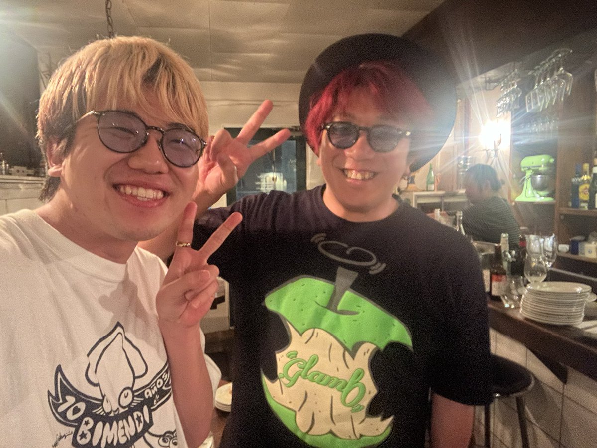 ゴウシさんと今日もご飯に行かせていただきました！
ゴウシさんいつもありがとうございます！
#カルモニカ