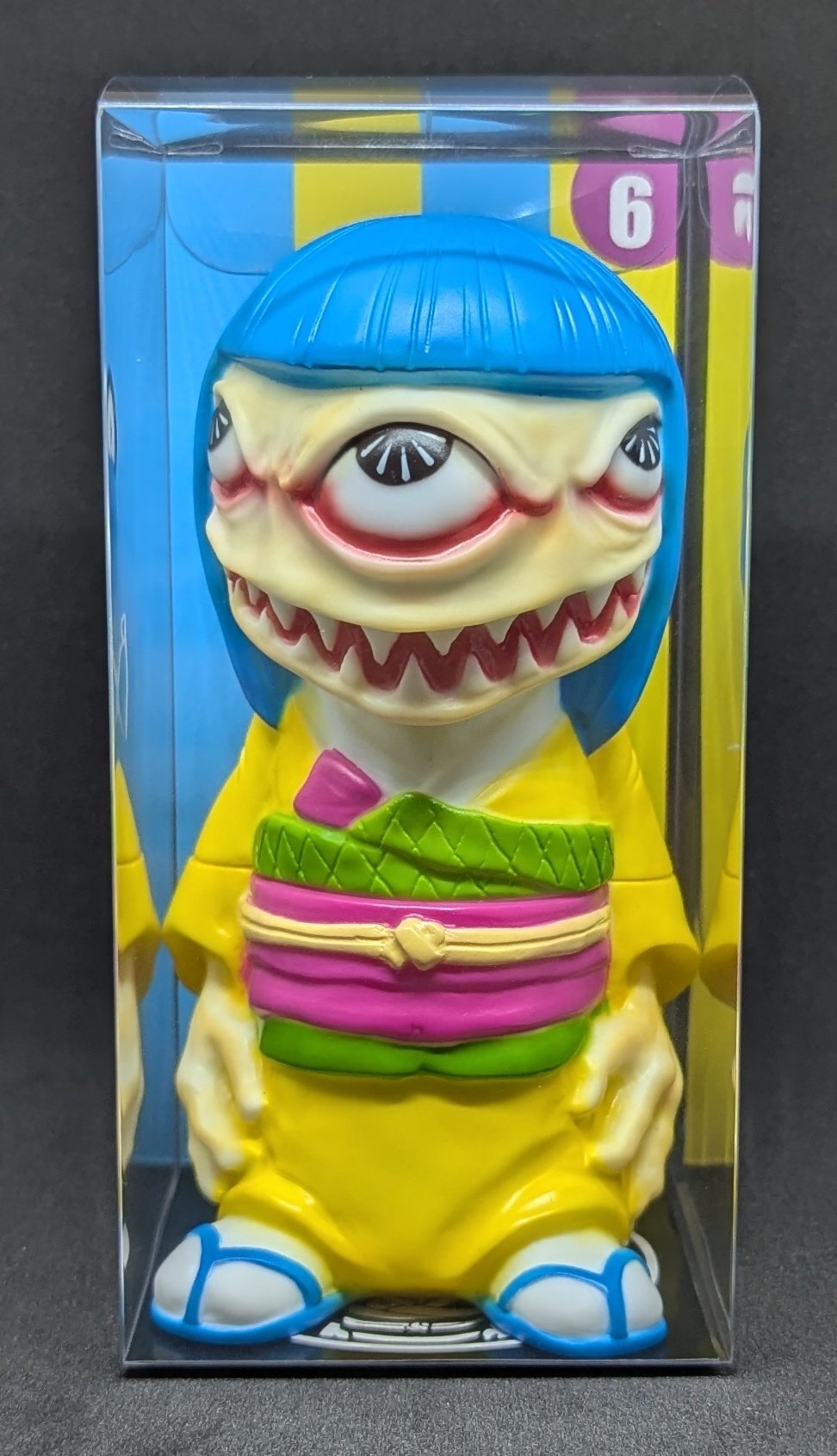 かっこわらい雑貨店 除々神様 一期 蓄光 ソフビ かっこわらい雑貨店