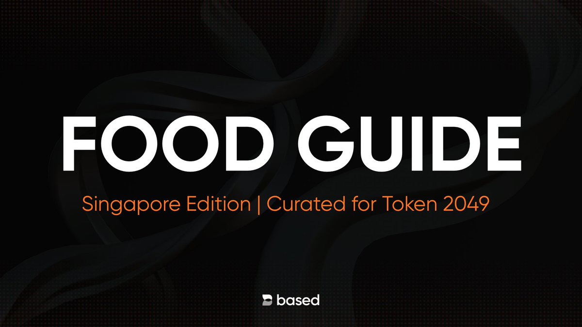 BasedOneX's tweet image. Based’s Food Guide for Token2049

There’s so much to eat, it is hard to condense everything into one post. Here are some of our team’s favourites that are (relatively) accessible!

⸻

Coffee

Nylon Coffee Roasters
For our money, the best coffee in Singapore. There’s very little…