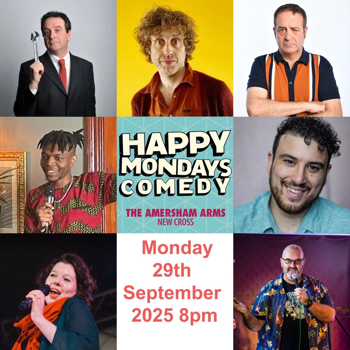 Monday 29th September Happy Mondays Comedy have the legendary Mark Thomas, the UK's finest political comedian , probably best known for the political stunts as performed on his cult Channel 4 show, The Mark Thomas Comedy Product &amp; more
Tickets : link.dice.fm/ie0955c828e3

Pls RT